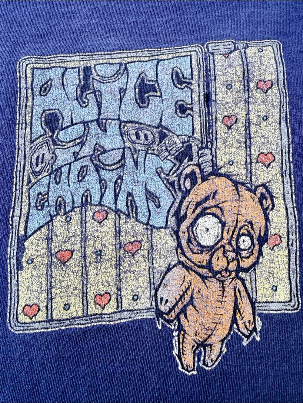 1996 Alice In Chains hanging bear shirt XL - Picture 8 of 8